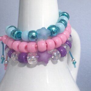 Handmade Acrylic Bracelet Grab Bag • 3 random bracelets for $5